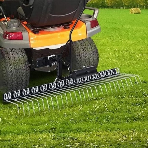 Scarifier for ride mower - for,